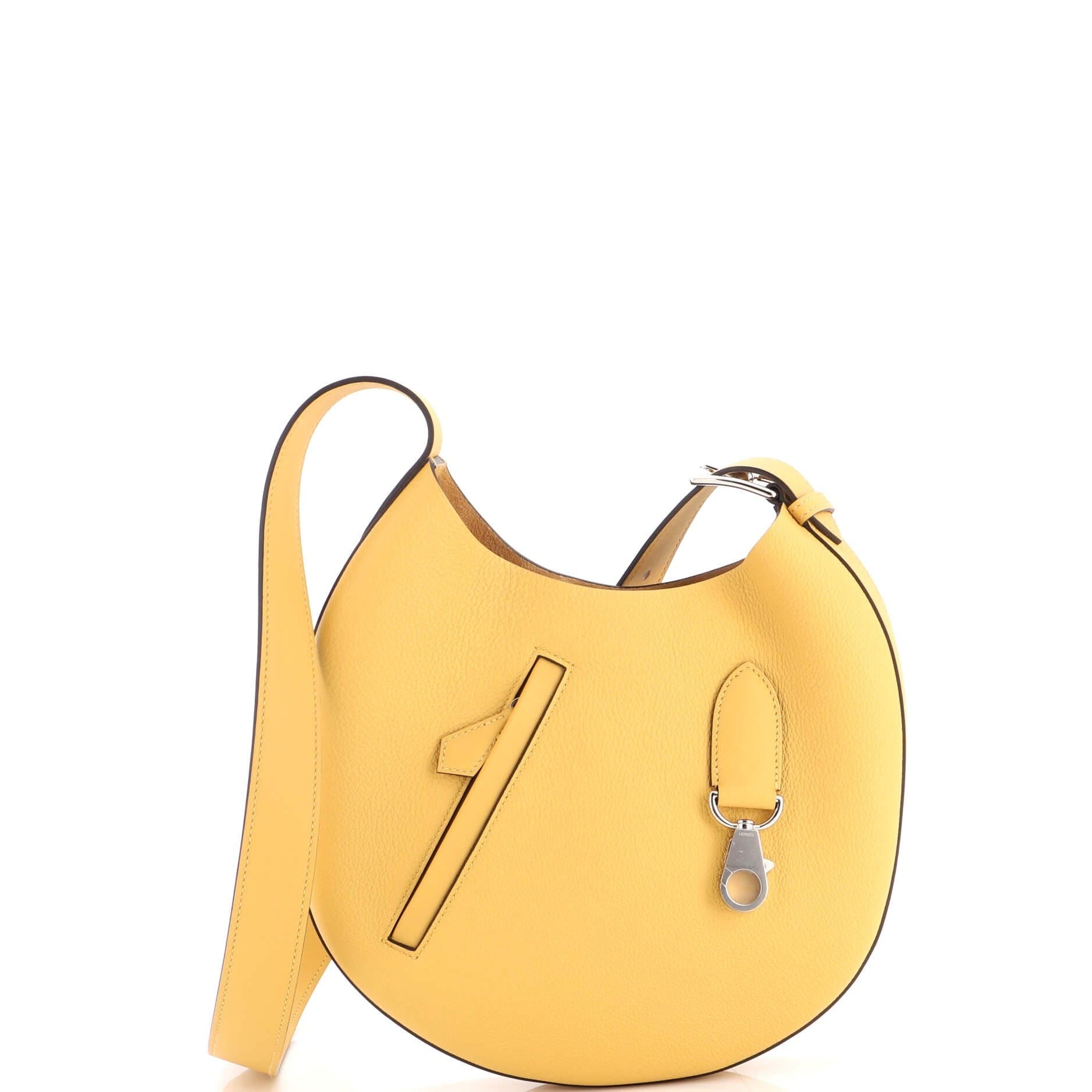 Hermès Arcon Shoulder Bag Women's bags Unspecified Togo & Swift Palladium New