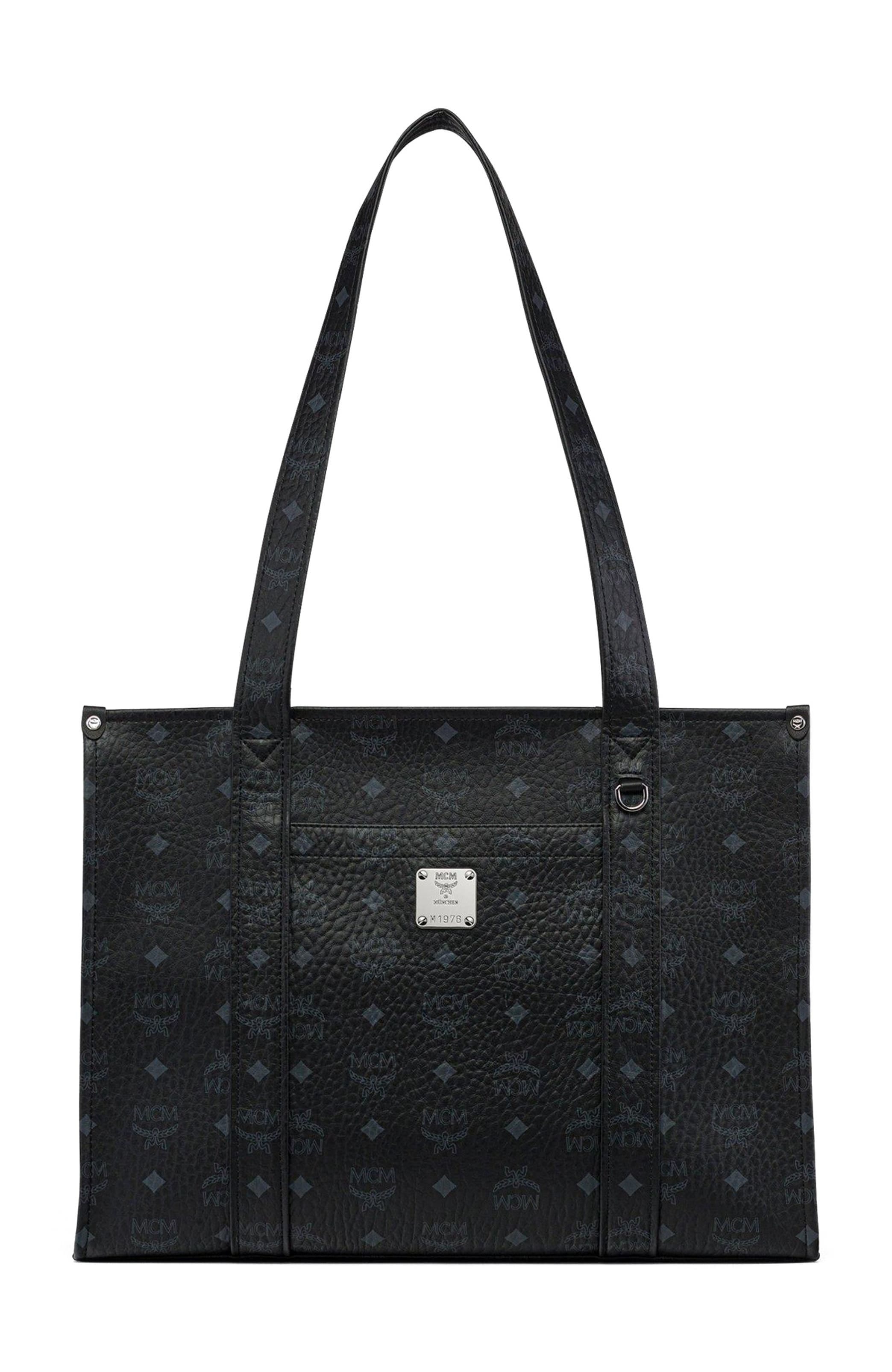 MCM Aren Tote Women's bags One Size Black Nylon New
