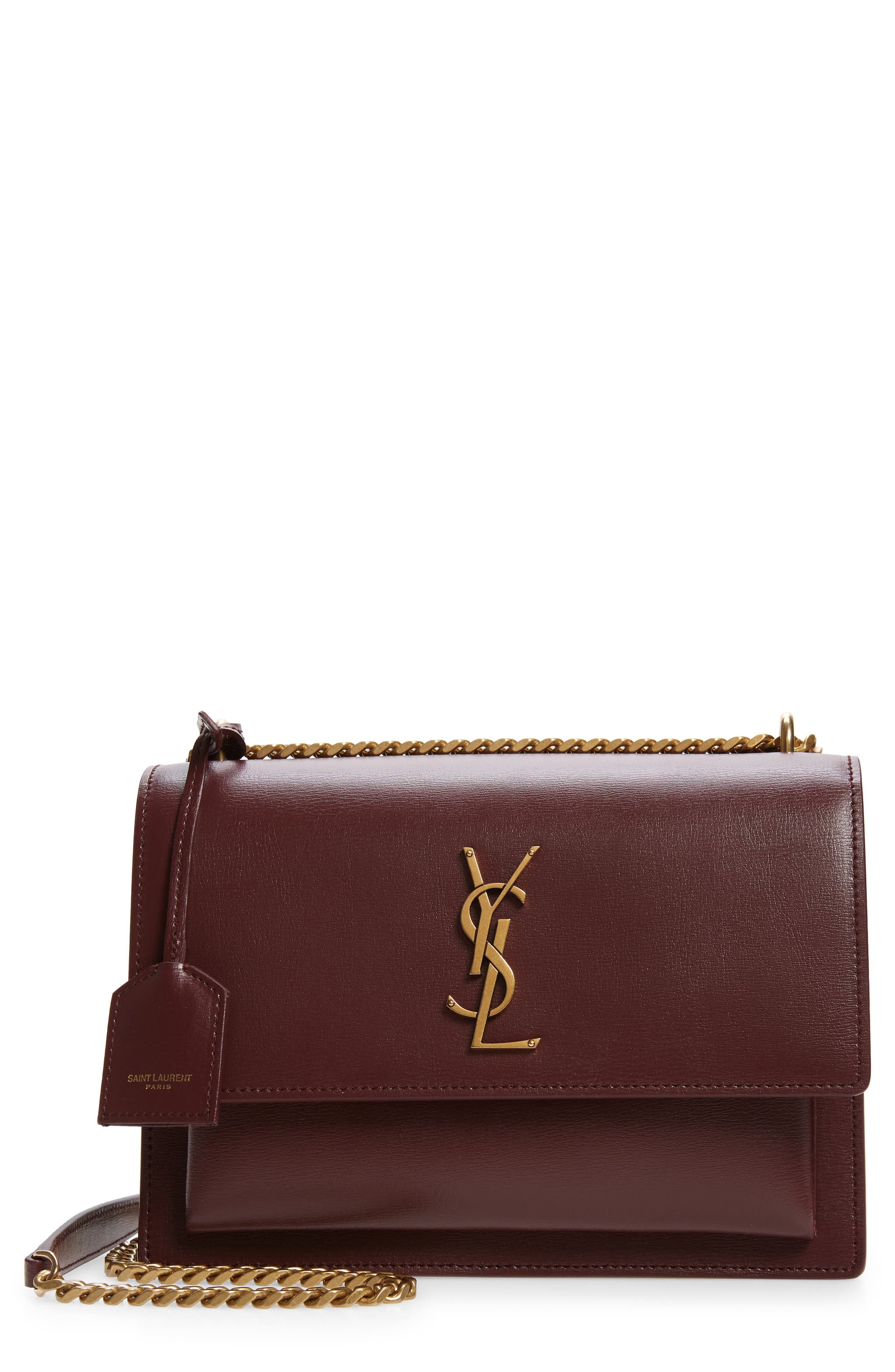 Saint Laurent Sunset Shoulder Bag Women's bags One Size Black Unspecified New