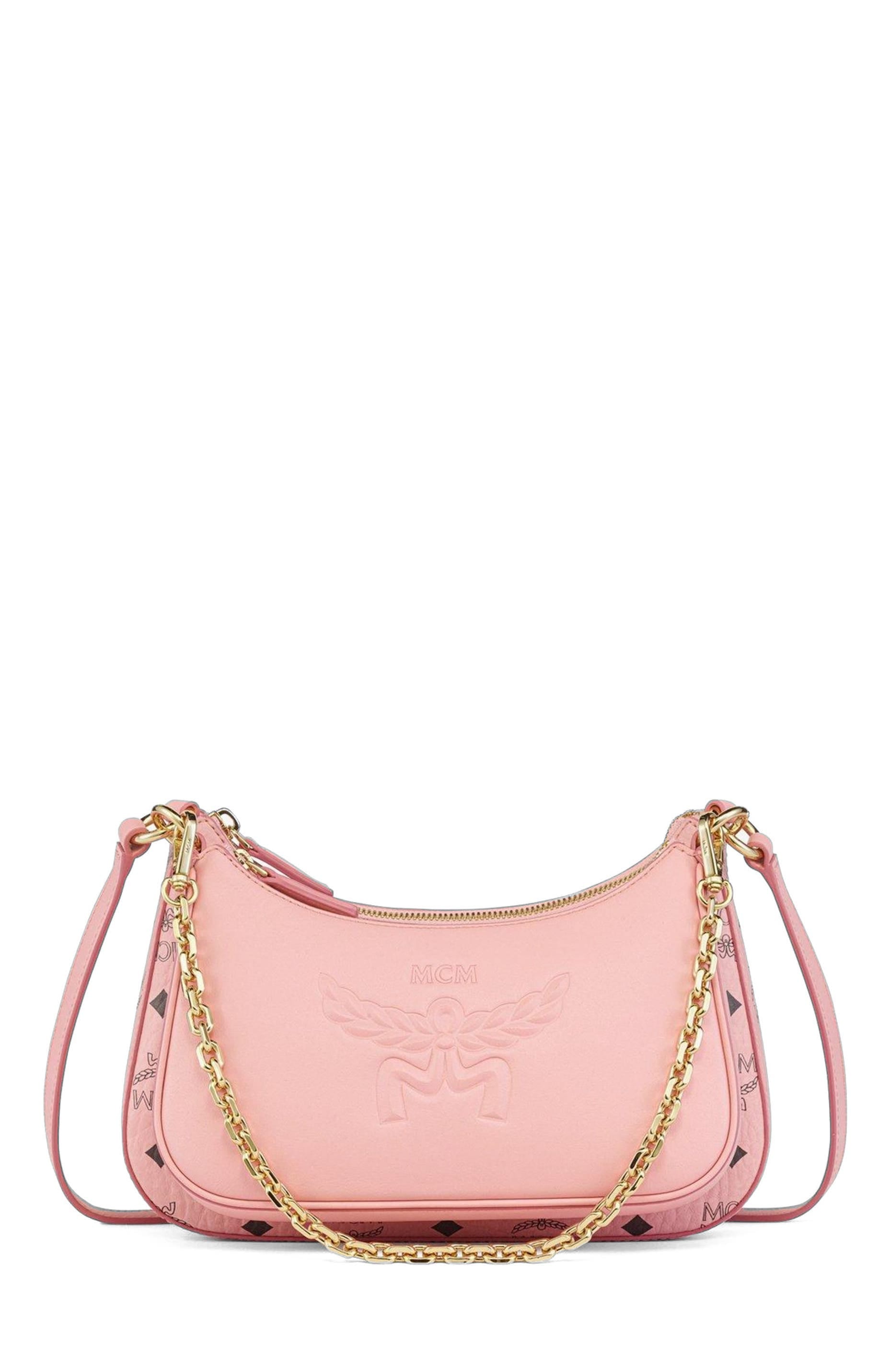 MCM Aren Shoulder Bag Women's bags Unspecified White Visetos New