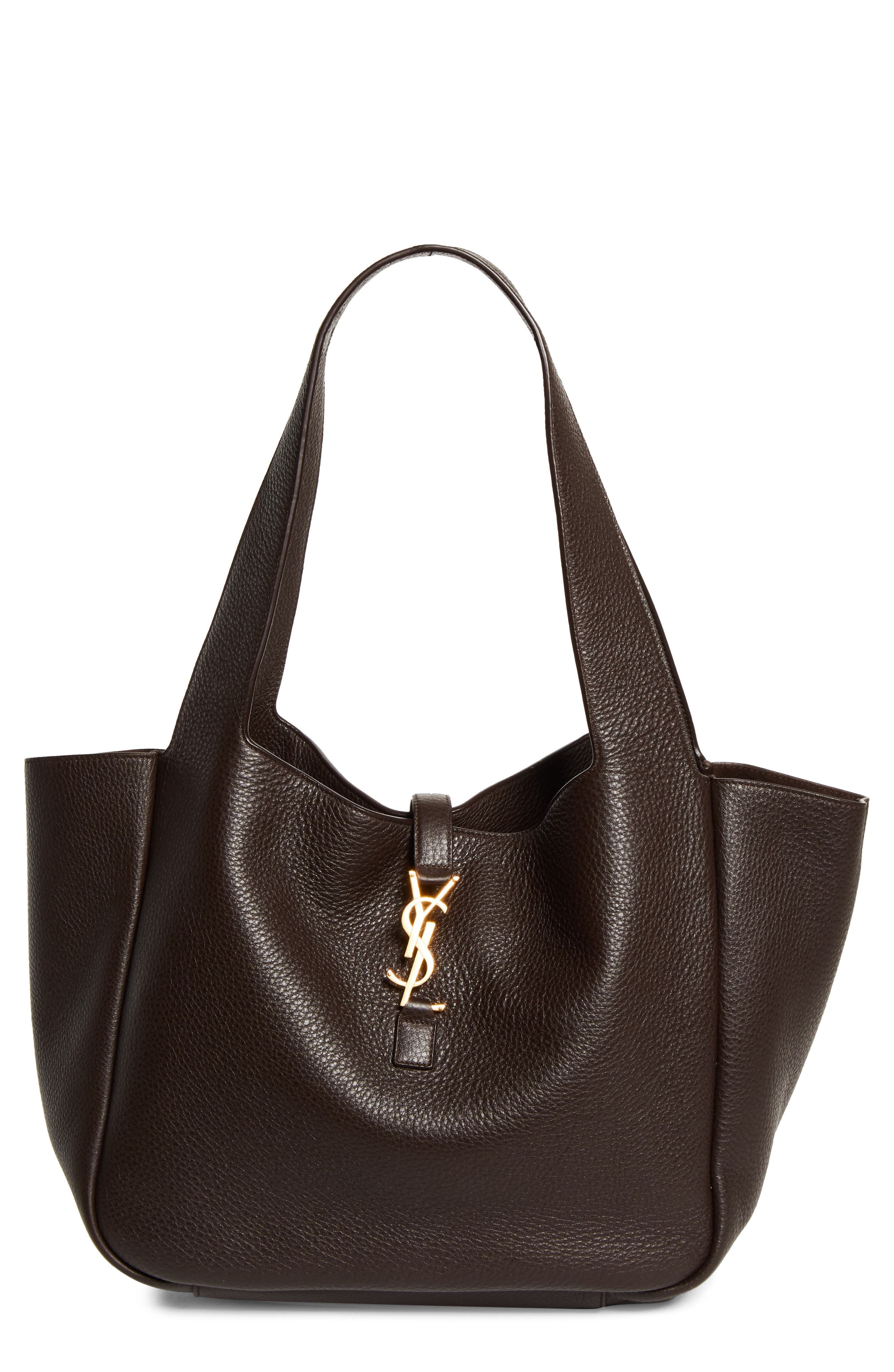 Saint Laurent Le 5 à 7 Tote Women's bags Small Unspecified Smooth Calfskin Gold New
