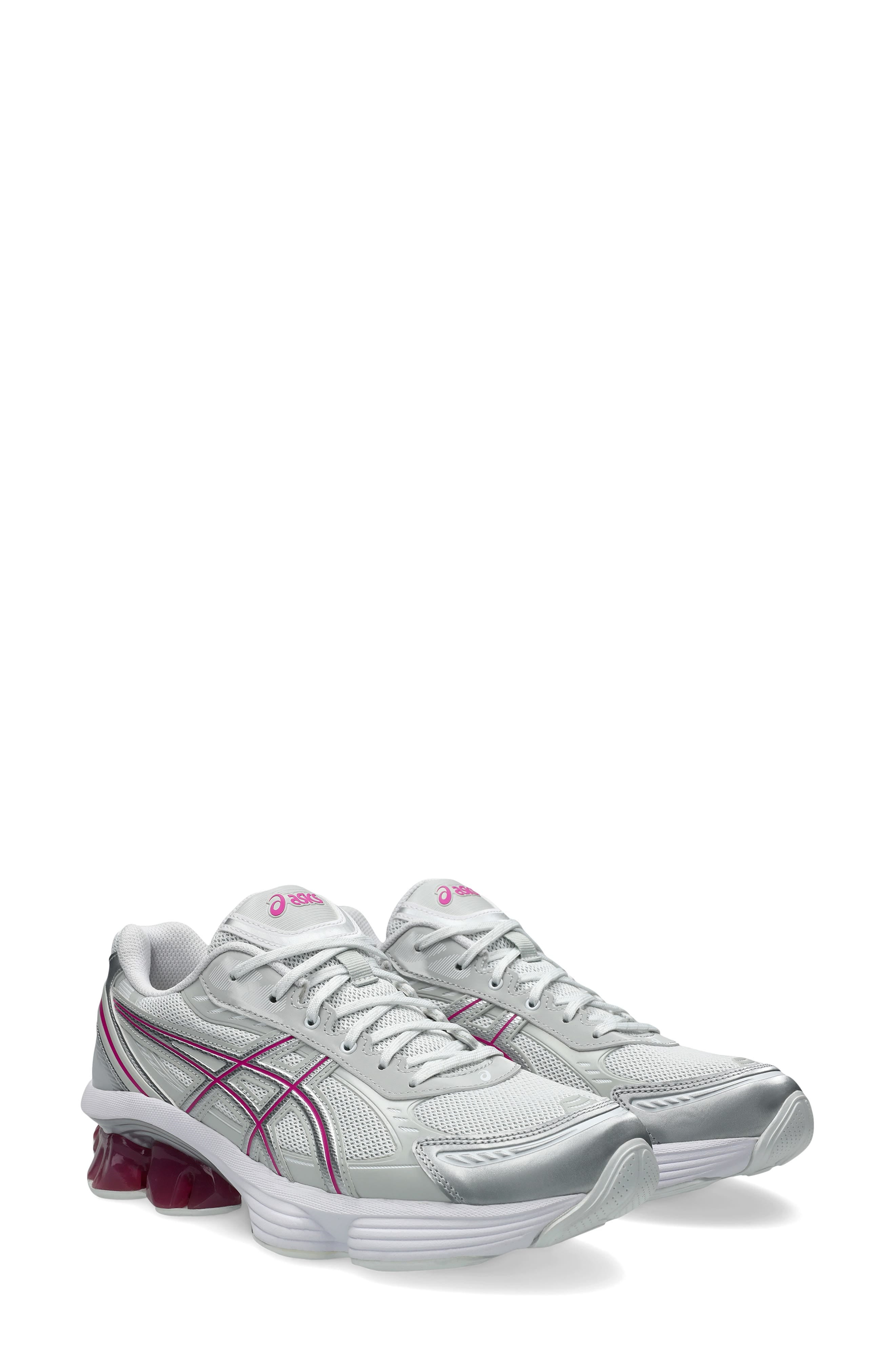 Asics Gel-Kinetic Fluent Sneaker Silver 7.5 New