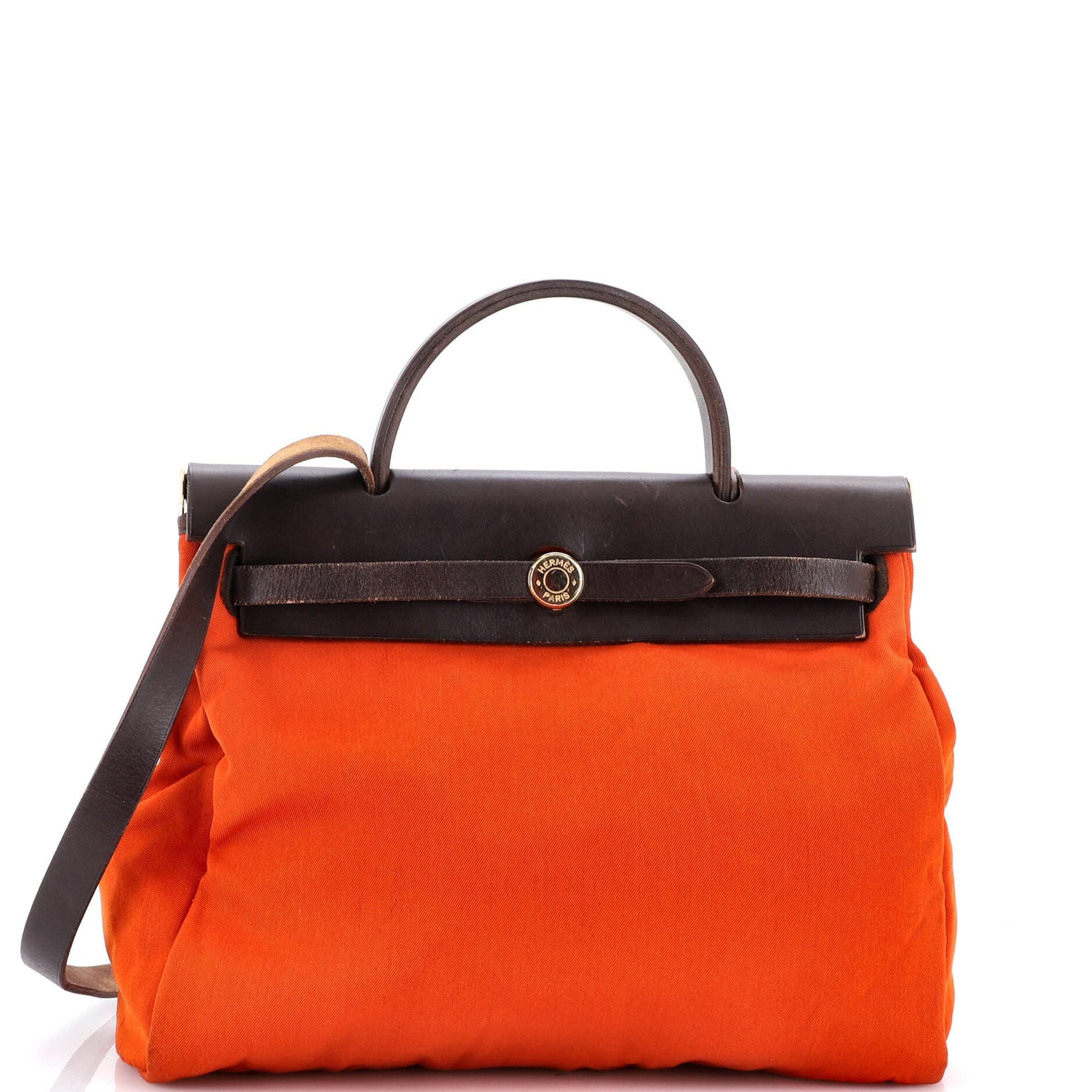 Hermès Herbag Shoulder Bag Women's bags Black Unspecified Palladium New