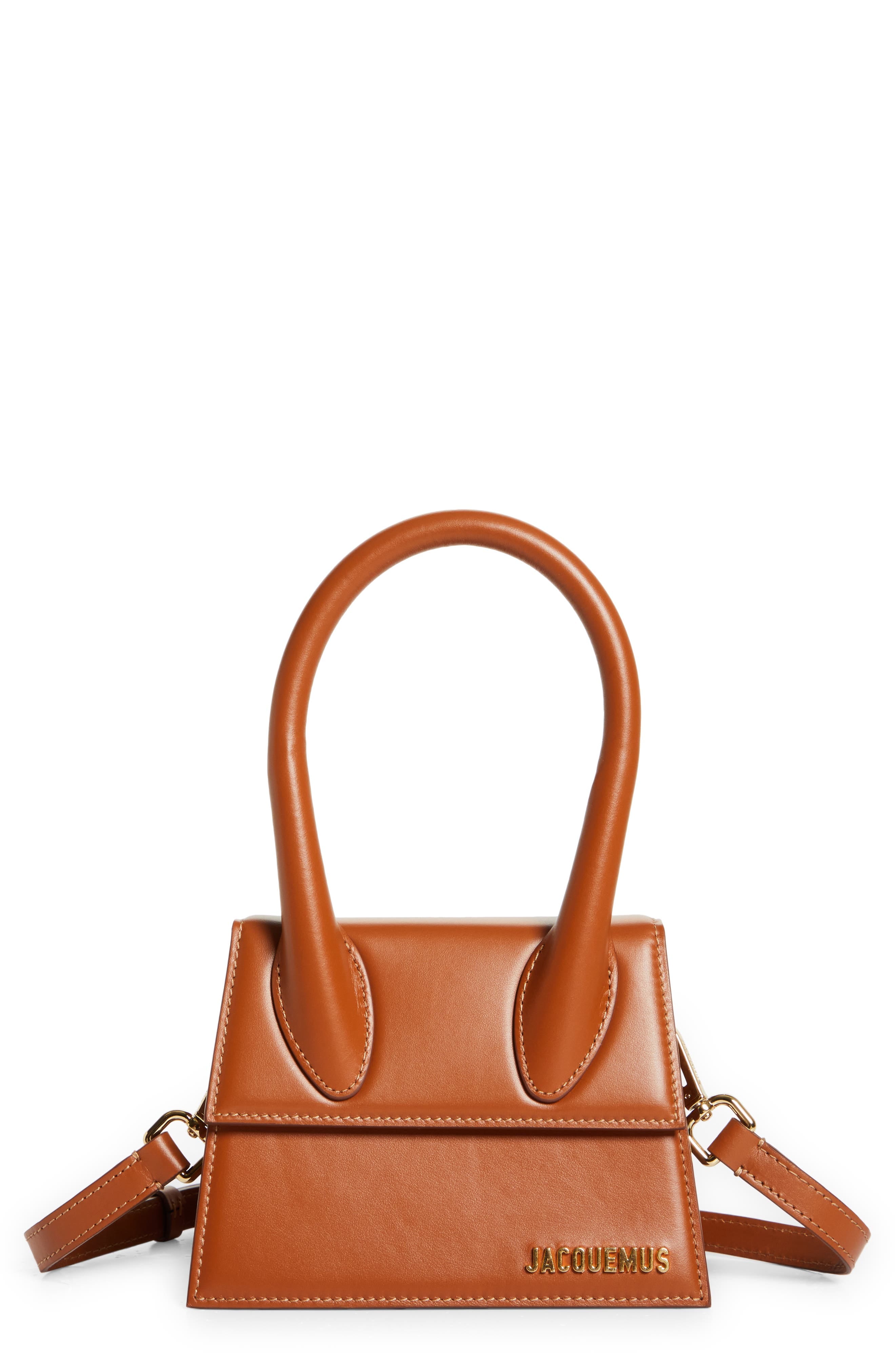 Jacquemus Le Chiquito Top Handle Women's bags Medium Green Leather New