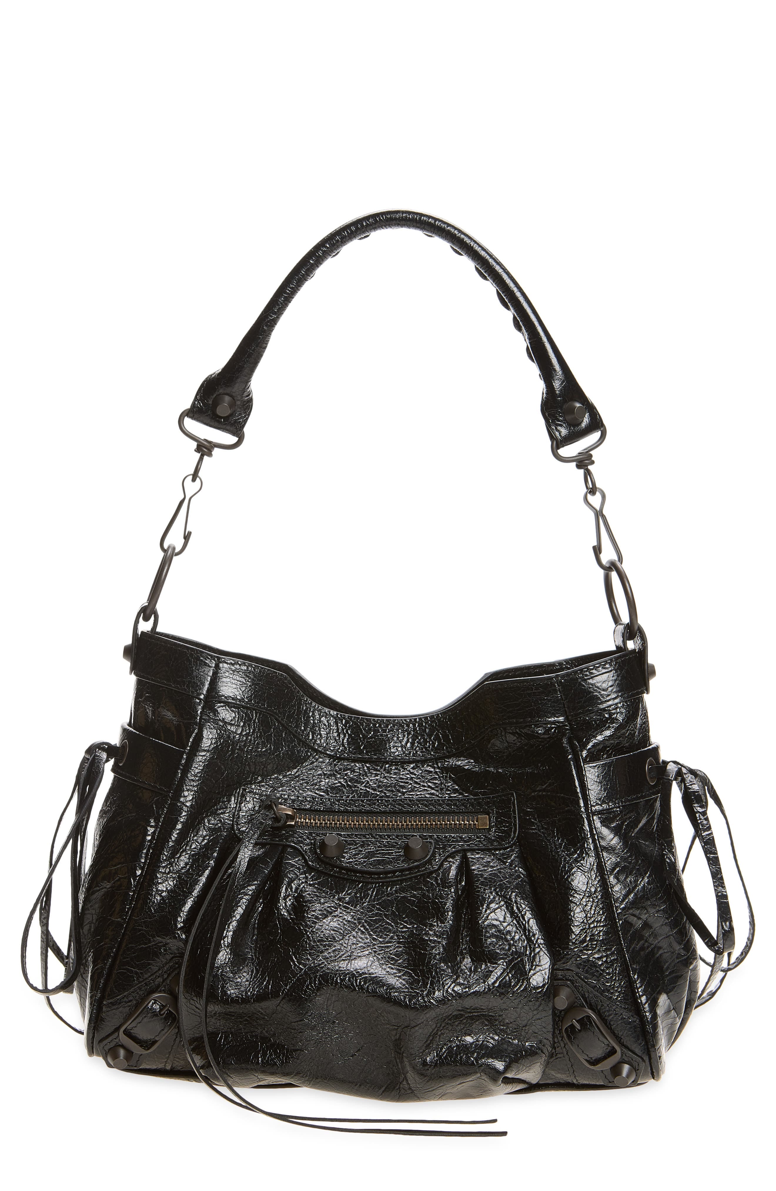 Balenciaga Le City Bucket Bag Women's bags Small Volcanic Rock Unspecified Gunmetal New