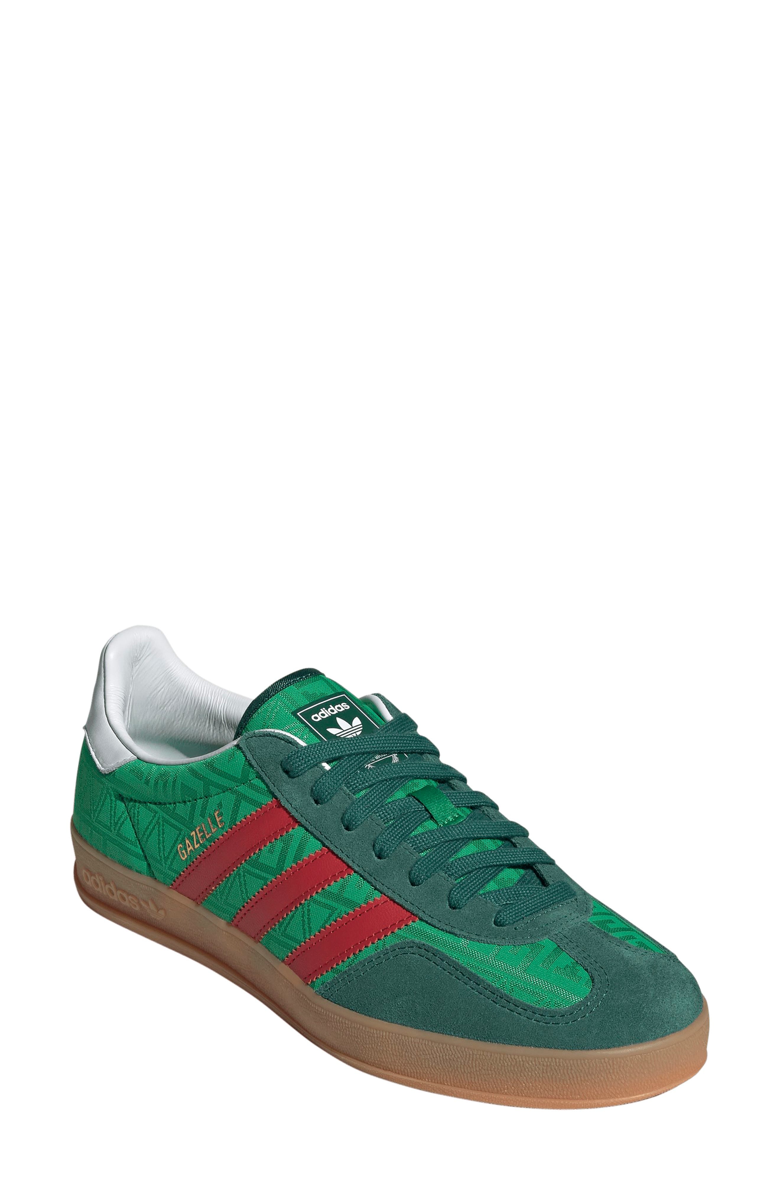 Adidas Gazelle Indoor Sneaker Brown Full Size Run New