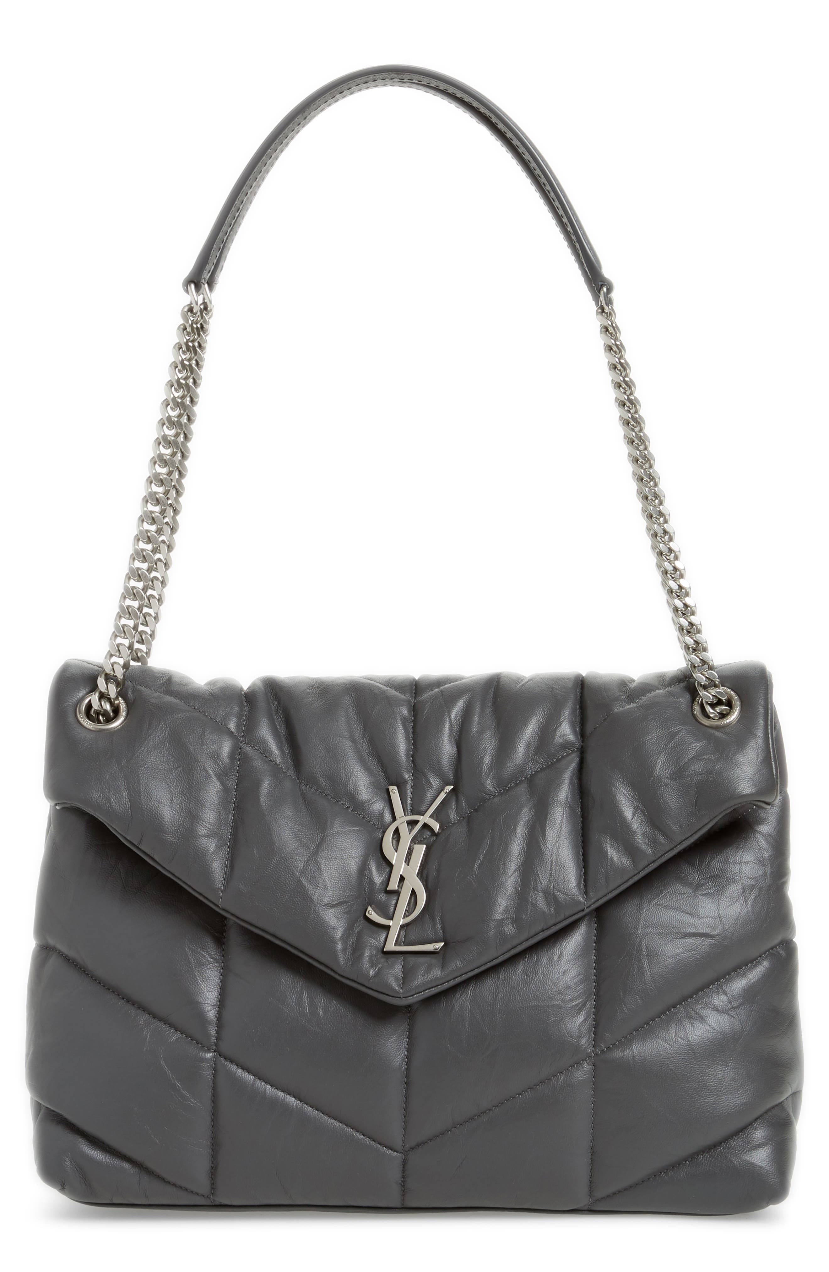 Saint Laurent Loulou Puffer Crossbody Women's bags Small Black Quilted New