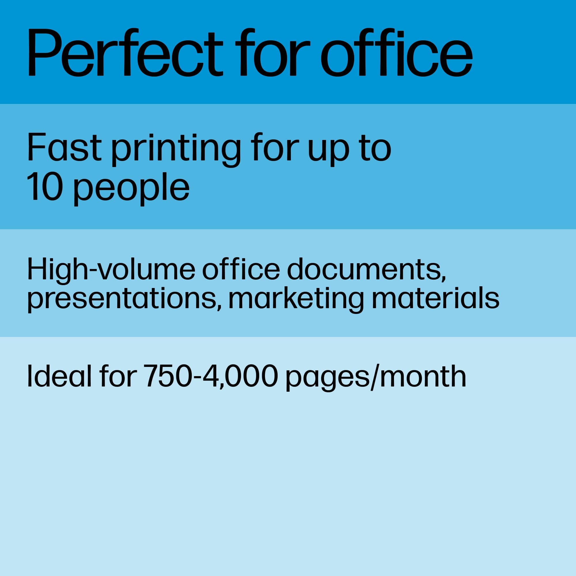 HP HP LaserJet Pro 4001N Printers Black New