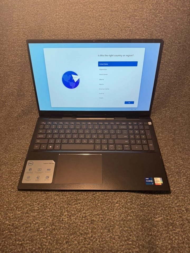 Dell Inspiron 7506 Computers 1TB 16GB Used - Good
