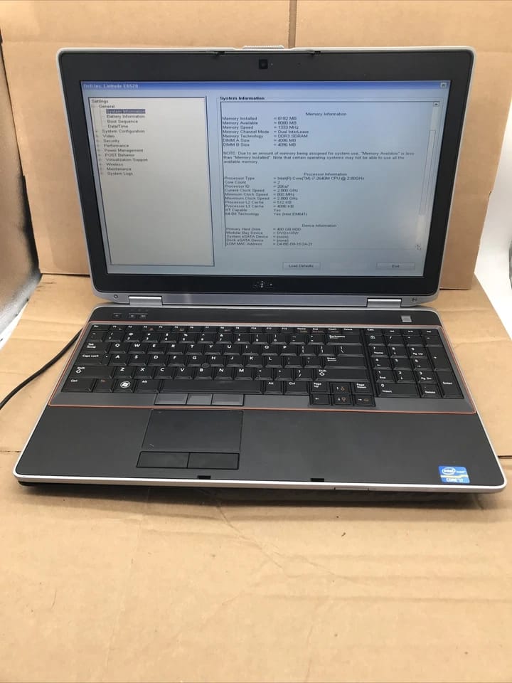 Dell Latitude 6520 Computers 1000GB 16GB Used - Good