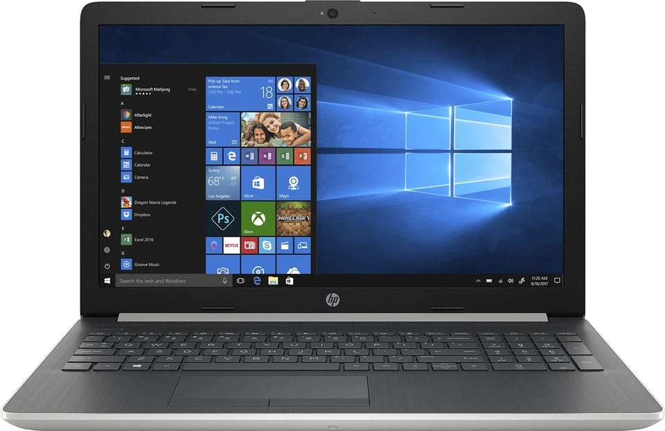 HP 15-da Computers 128GB 4GB Used - Good