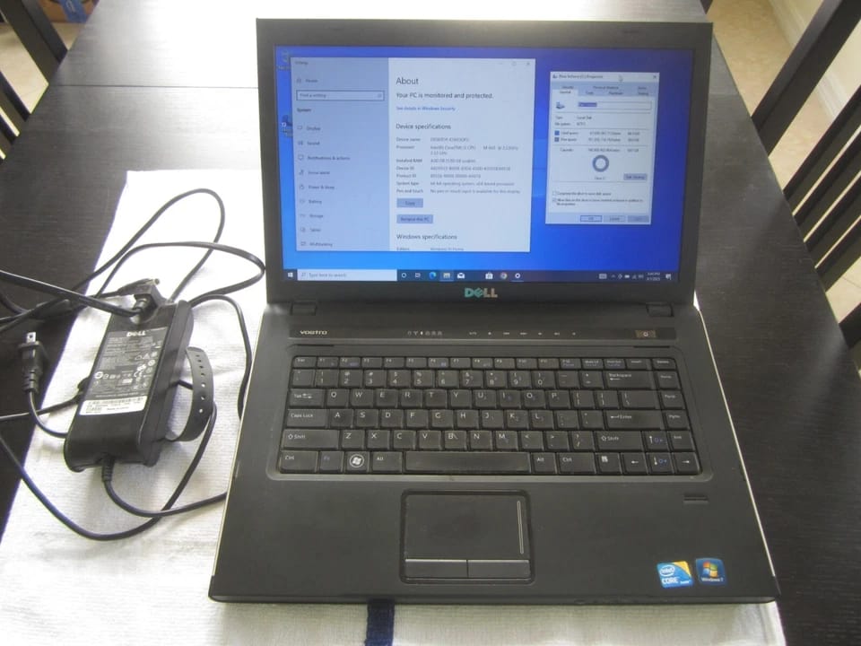 Dell Vostro 3500 Computers 120GB 4GB Used - Good