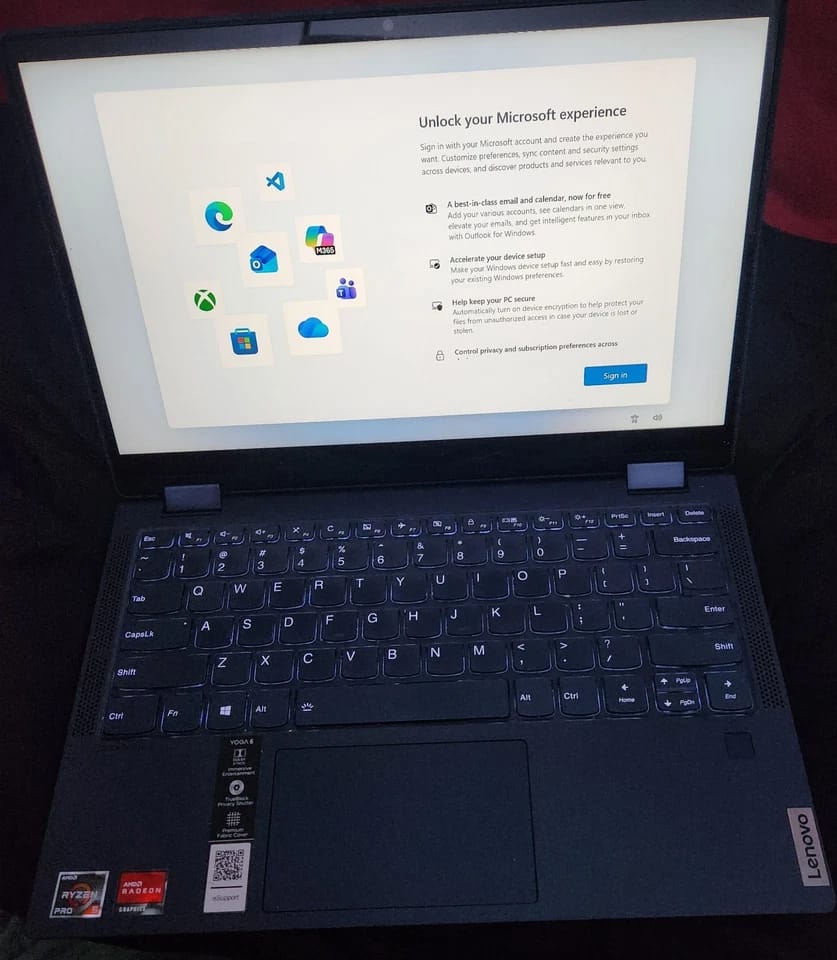 Lenovo Yoga 6 13ALC6 Computers 512GB 16GB Used - Good