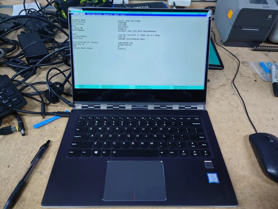 Lenovo Yoga 910 Computers 256GB 8GB Used - Good