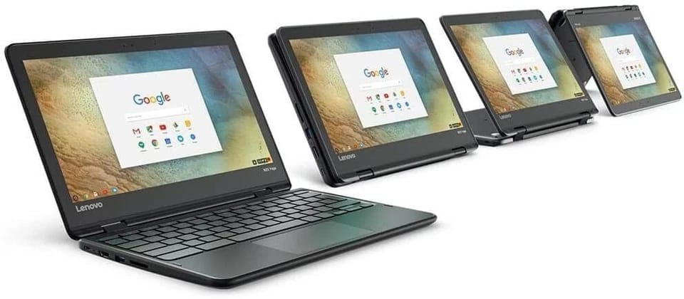 Lenovo Yoga Chromebook Computers 32GB 4GB New
