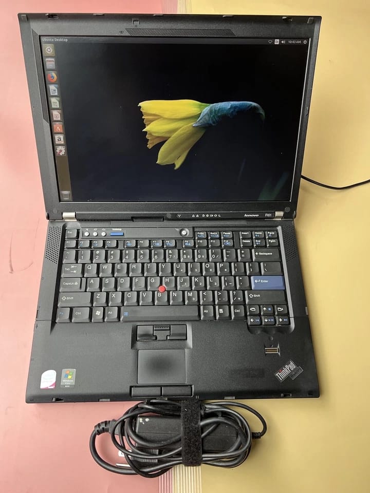 Lenovo ThinkPad R61 Computers 80GB 4GB Used - Good