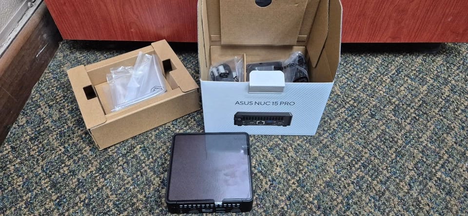 ASUS NUC 15 Pro Computers New 512GB 12GB