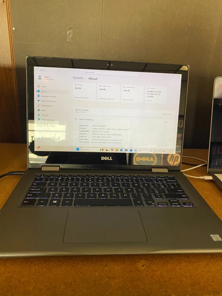 Dell Inspiron 13 5378 Computers NO HDD 8GB Used - Good