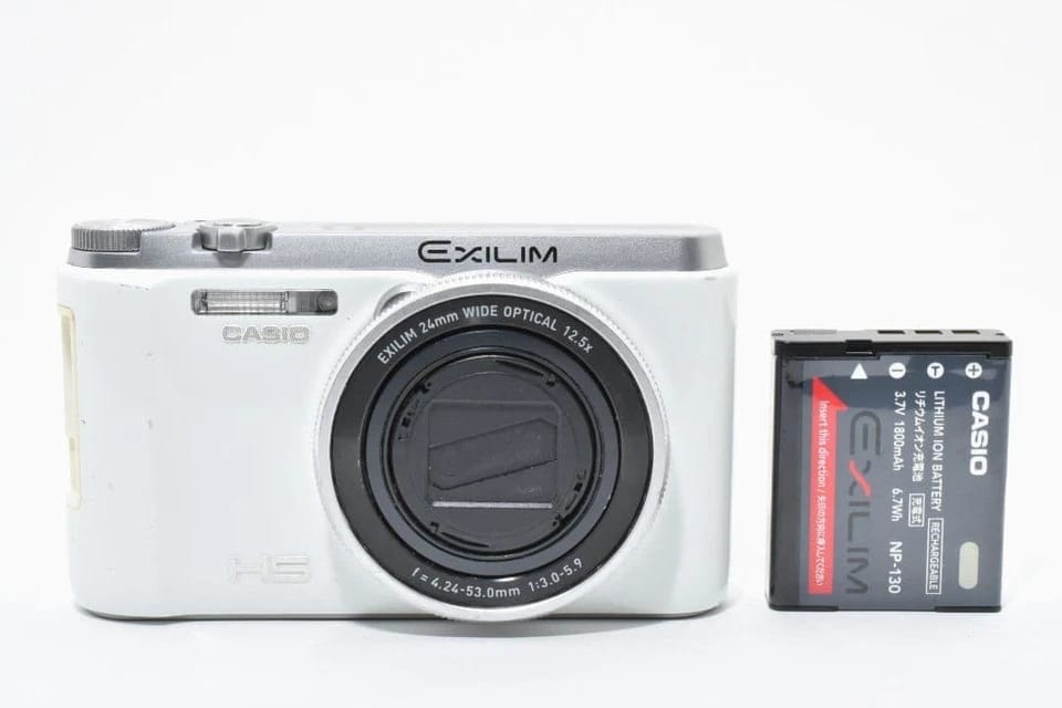 Casio Exilim EX-ZR1000 Digital Cameras Black Used - Good Body Only