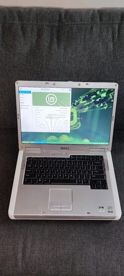 Dell Inspiron 1501 Computers 120GB 2GB Used - Good