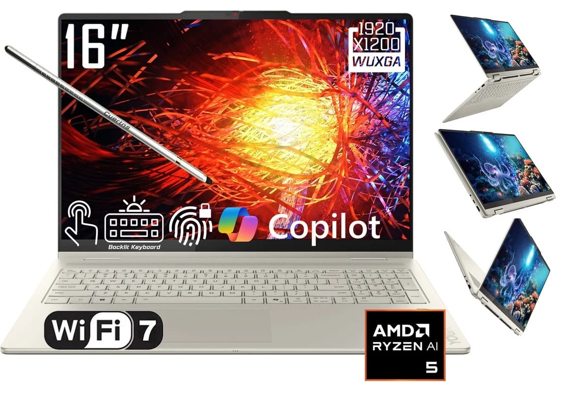 Lenovo Yoga 7 2-in-1 AI PC Copilot Laptop Computers 1TB 16GB New