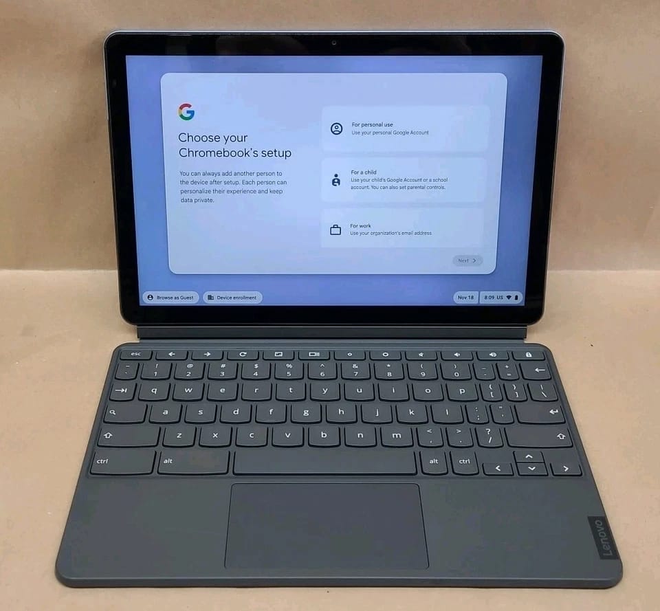 Lenovo Chromebook Duet Computers 64GB 4GB New