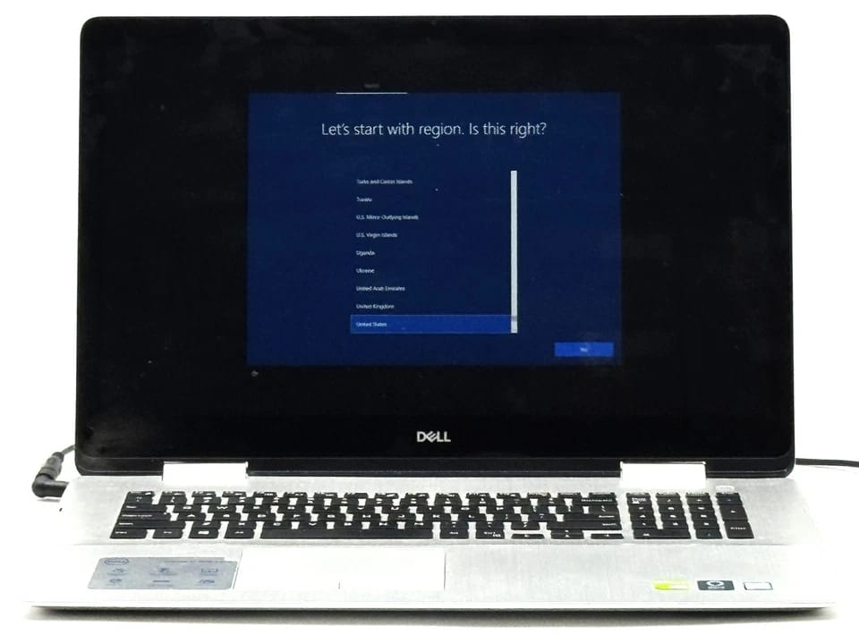 Dell Inspiron 17 7786 Computers 1TB 16GB Used - Good