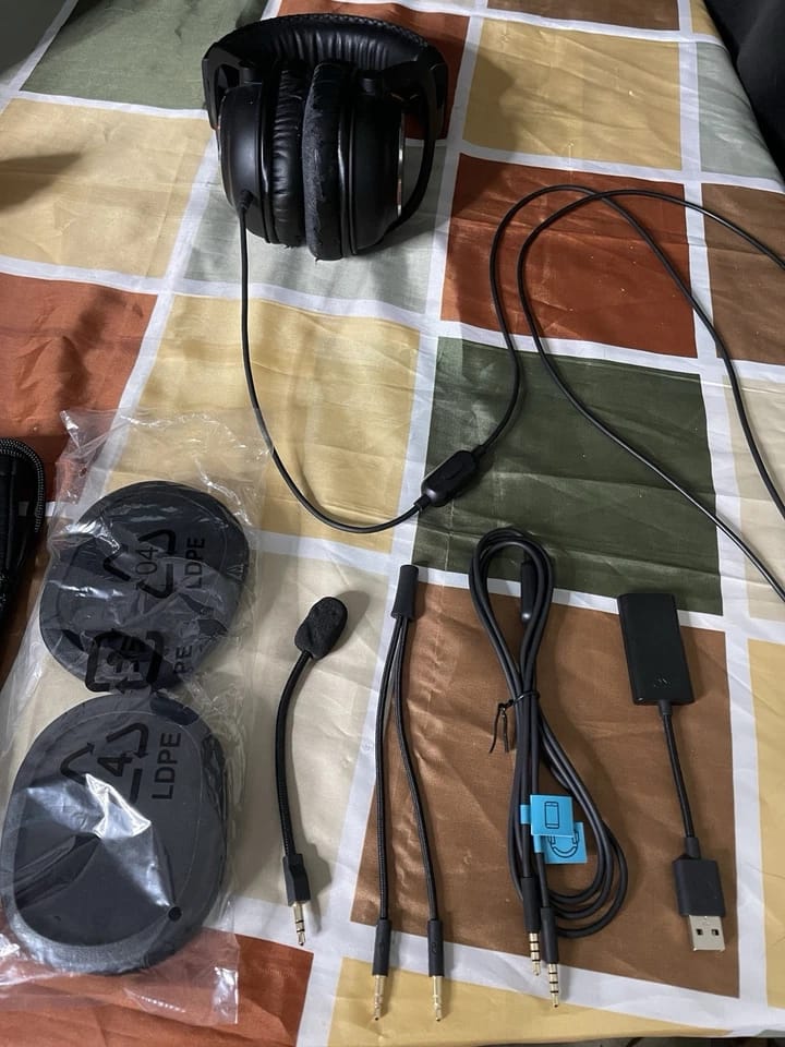 Logitech G Pro X Headphones & Earbuds Black New