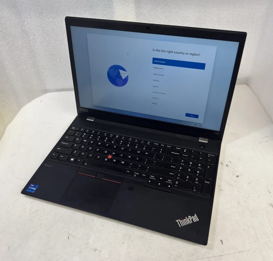 Lenovo ThinkPad P15s Gen 2 (Intel) Computers 256GB 16GB Used - Good