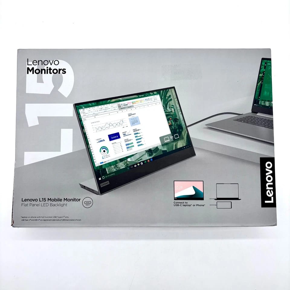 Lenovo L15 Monitors For parts or not working