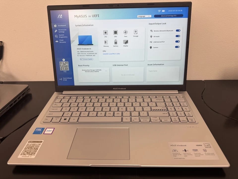 ASUS Vivobook F1605V Computers 1TB 16GB New