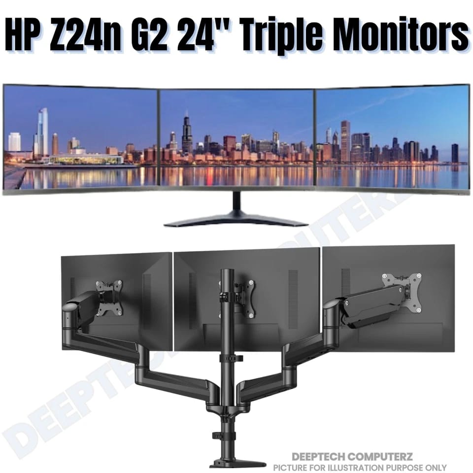 HP E23 G4 Monitors Refurbished - Excellent