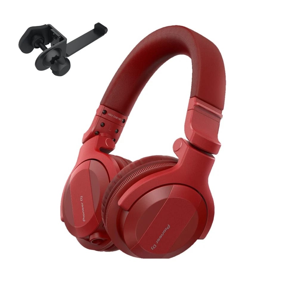 Pioneer DJ HDJ-CUE1BT Headphones & Earbuds Red New