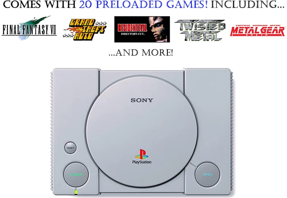 Sony PlayStation Classic Video Game Consoles New