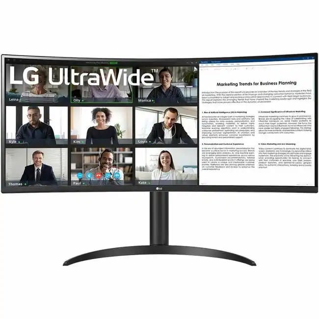 LG 34BR55QC-B Monitors Used - Like New