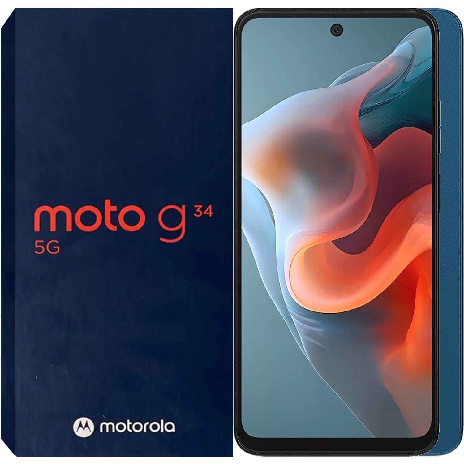 Motorola Moto G34 Cell Phones Green 128GB Unlocked New