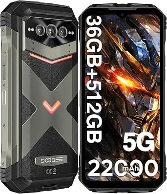 DOOGEE V MAX Plus Cell Phones Black 512GB Unlocked New