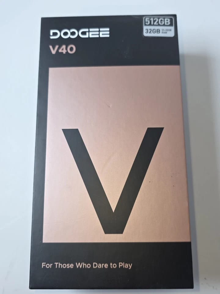 DOOGEE V40 Cell Phones Silver 512GB Unlocked New