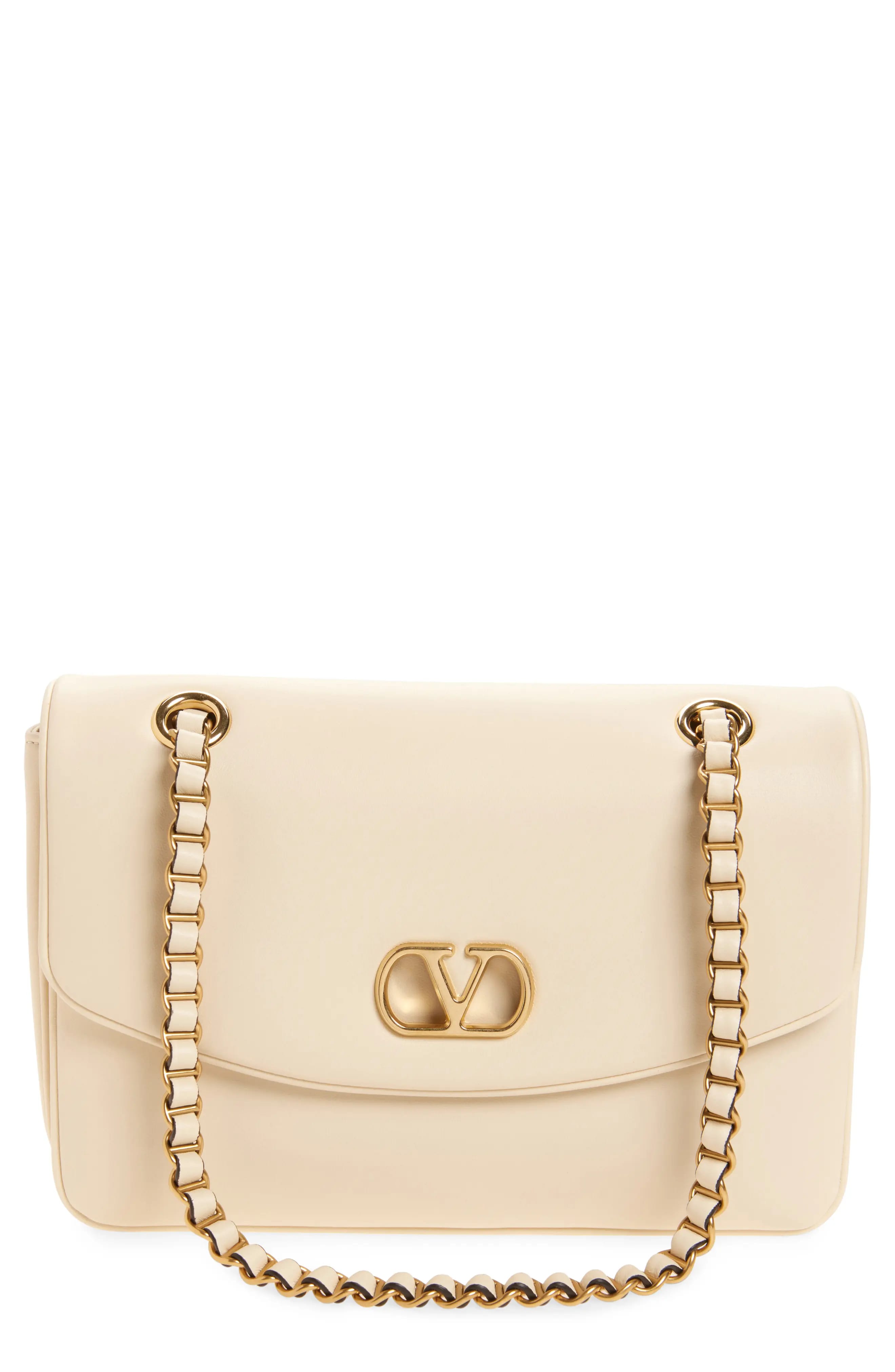 Valentino Garavani Djuna Women's bags Rose Nappa Leather New
