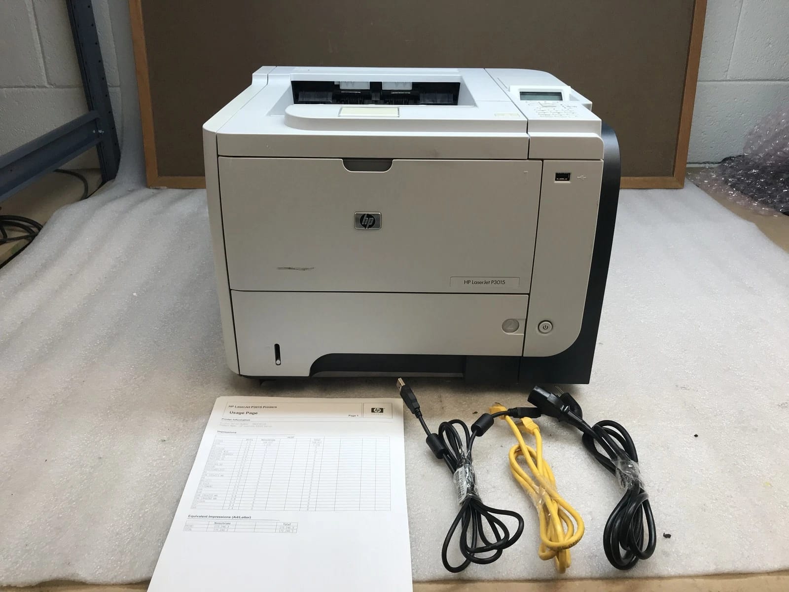HP LaserJet P3015N Printers Refurbished - Excellent