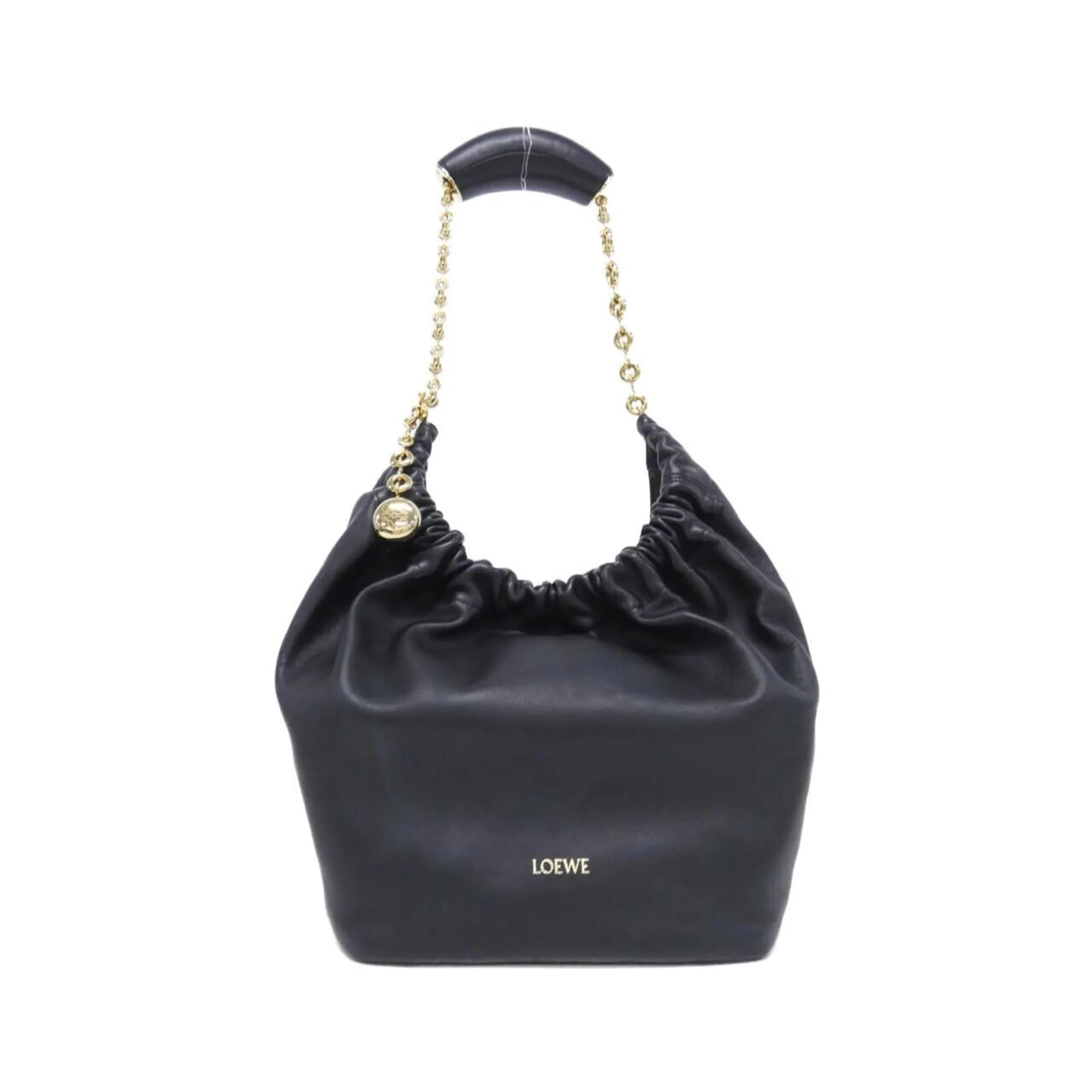 Loewe Squeeze Women's bags Small Black Calfskin Used - Good