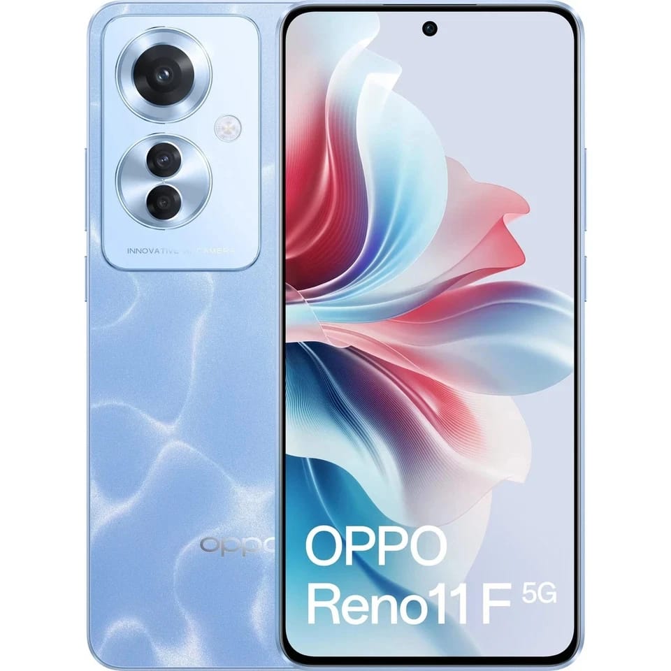 OPPO Reno11 F Cell Phones Blue 256GB Unlocked New