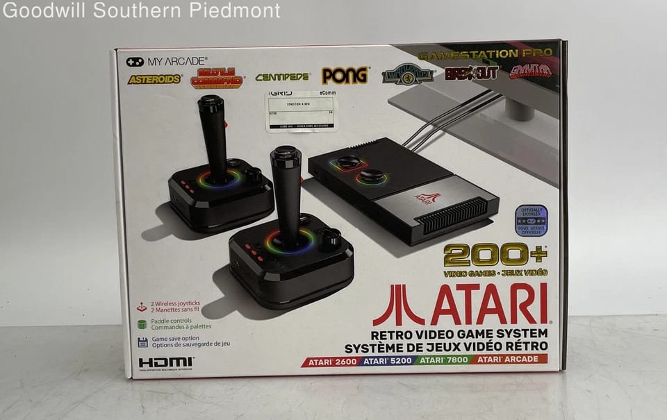 My Arcade Gamestation Pro Video Game Consoles New