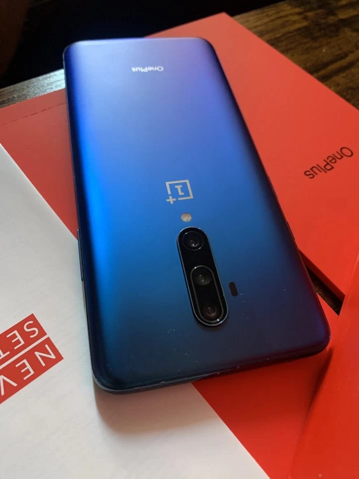 Oneplus 7T Pro Cell Phones Blue 256GB Unlocked New