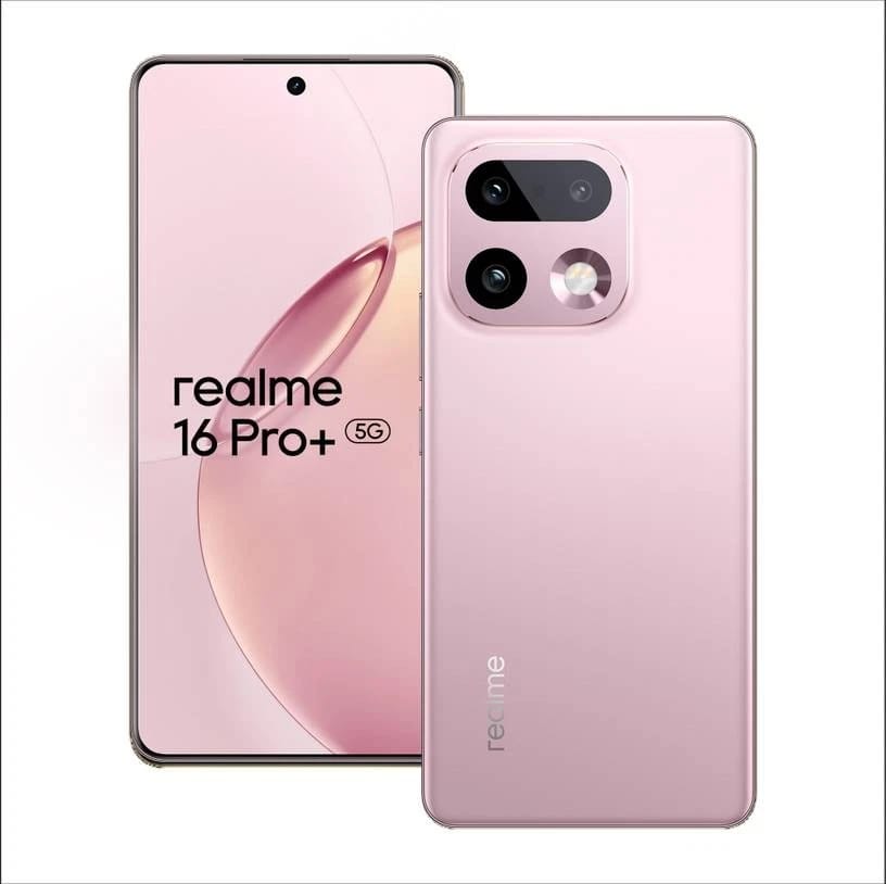 realme 16 pro+ Cell Phones pink 512GB Unlocked New