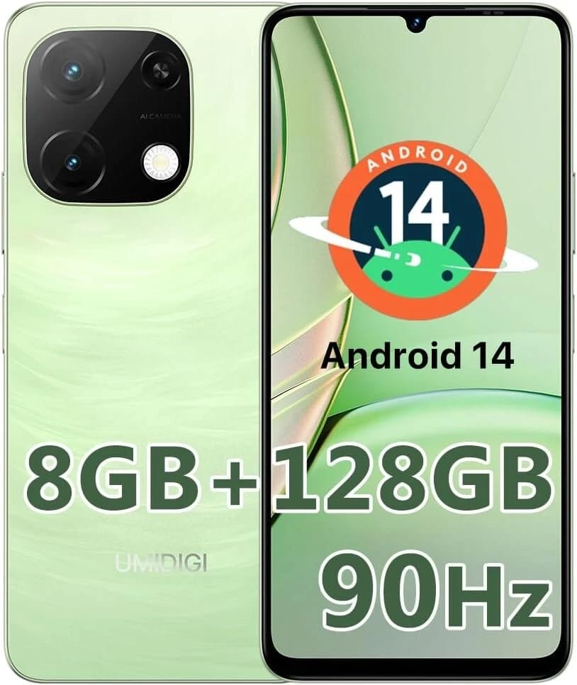 UMIDIGI G9T Cell Phones Black 128GB Unlocked New