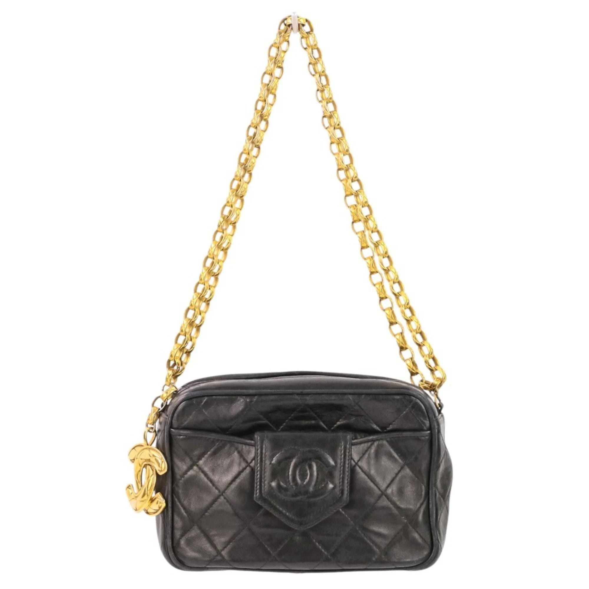 Chanel Camera Bag Women's bags Unspecified Silver Calfskin New
