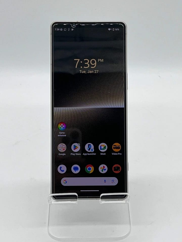 Sony Xperia 1 V Cell Phones Black 256GB Unlocked New