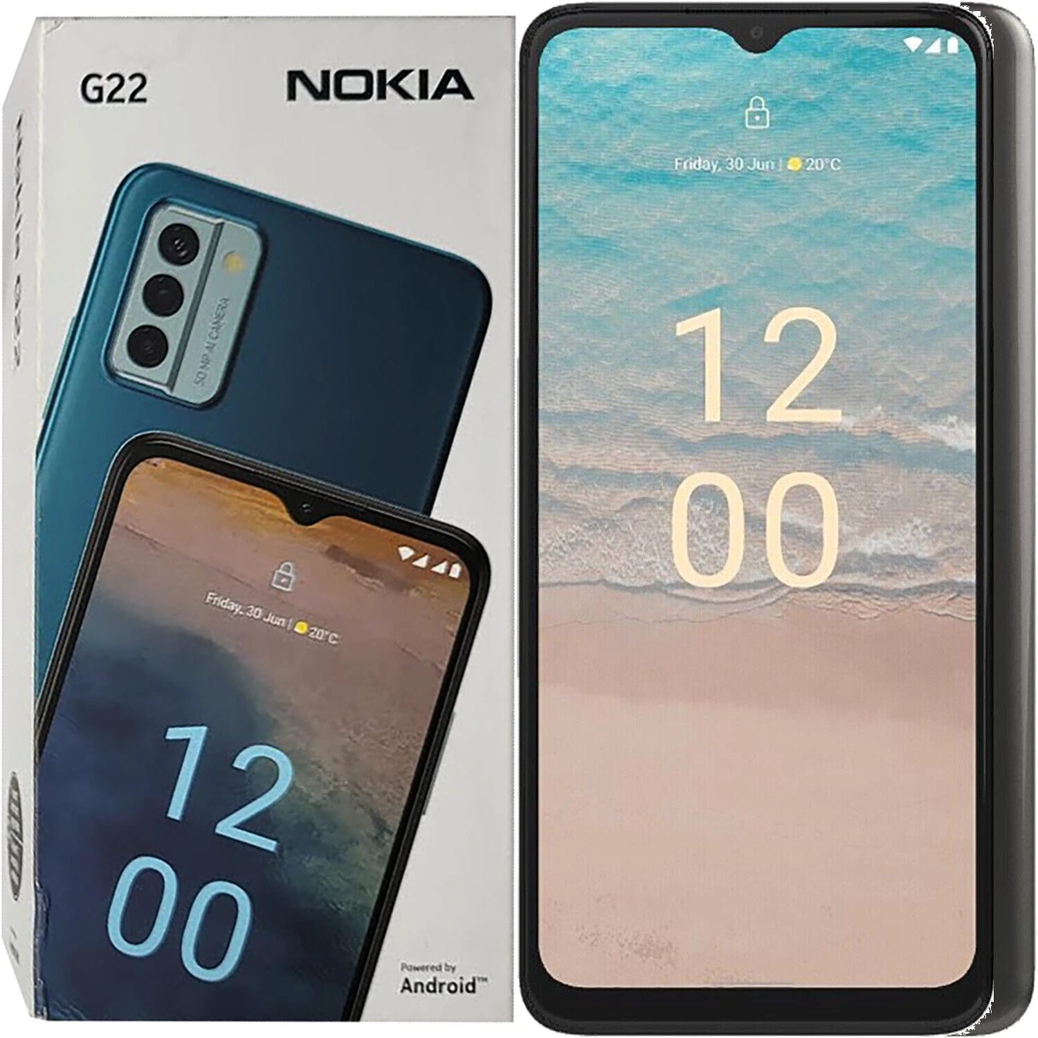 Nokia G22 Cell Phones Gray 64GB Unlocked New