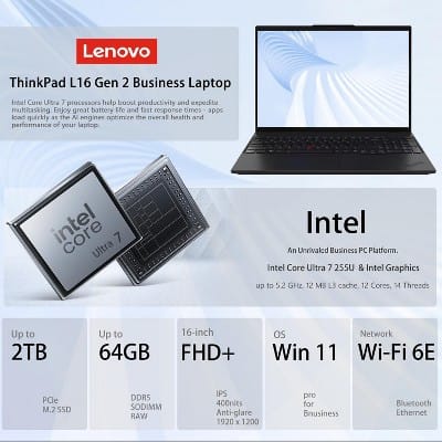 Lenovo ThinkPad L16 Gen 2 Computers
